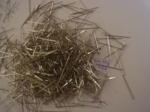 Stecknadeln, fein, 30 x  0,6 mm, mit Metallkopf